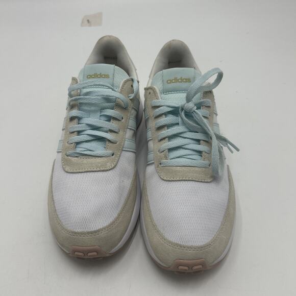 Adidas Run 70s Cloud White Almost Blue Off White GX1724 Women's Size 8 - Picture 2 of 12